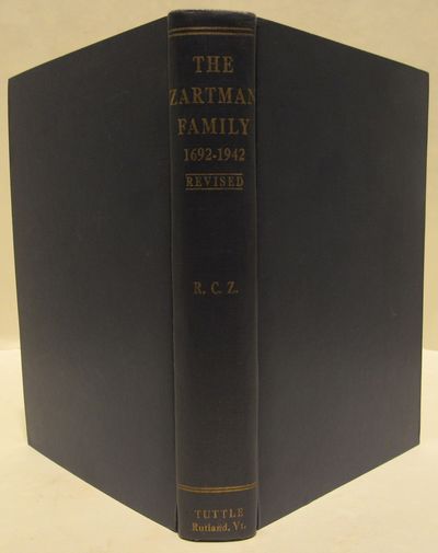 Image for Zartman Family 1692 - 1942. First printing of the Revised and Enlarged Edition.