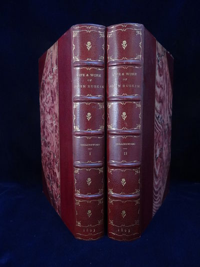 Image for The Life and Work of John Ruskin. Two volumes in red morocco.