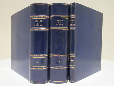 Image for Historia del Descubrimiento de las Regiones Austriales hecho por el General Pedro Fernández de Quirós. Three volume set.