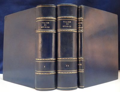 Image for Historia del Descubrimiento de las Regiones Austriales hecho por el General Pedro Fernández de Quirós. Three volume set.