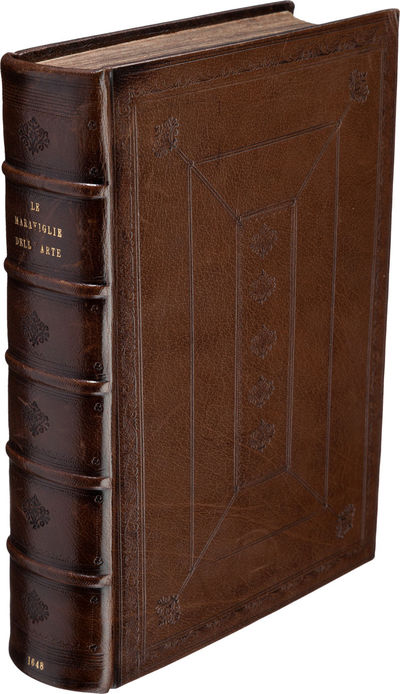 Image for Le Maraviglie dell'Arte, Ouero le Vite de Gl'illustri Pittori Veneti, e dello Stato. que sono raccolte le opere Insigni, i costumi, & i ritratti loro. Con la narratione delle Historie, delle Favole, e delle Moralitá da quelli dipinte. Volumes I & II bound as one.