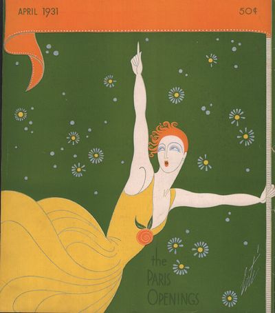 Image for Harper's Bazar (Harper's Bazaar) - April, 1931- Cover Only