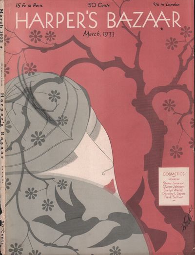 Image for Harper's Bazar (Harper's Bazaar) - March, 1933 - Cover Only