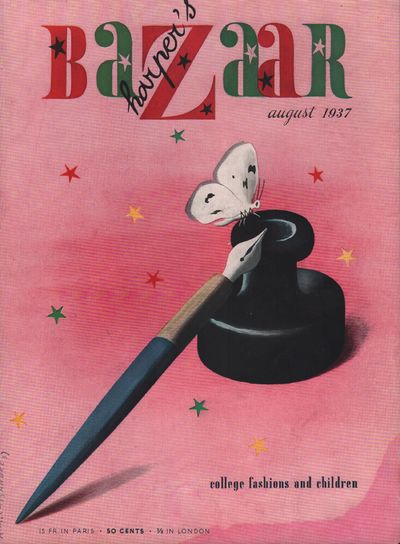 Image for Harper's Bazar (Harper's Bazaar) - August, 1937 - Cover Only