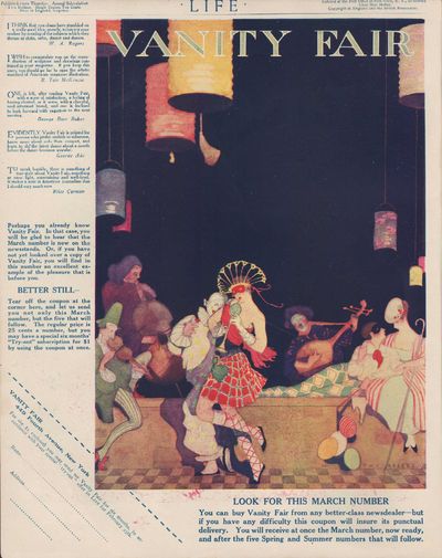 Image for "Life Magazine Advertisement for Vanity Fair, February 25, 1915"