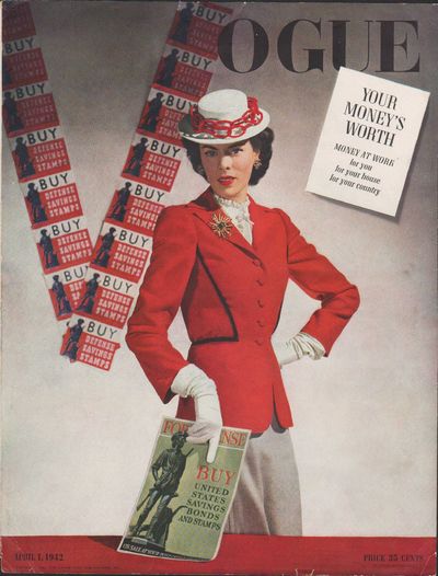 Image for "Vogue Magazine, April 1, 1942 - Cover Only"