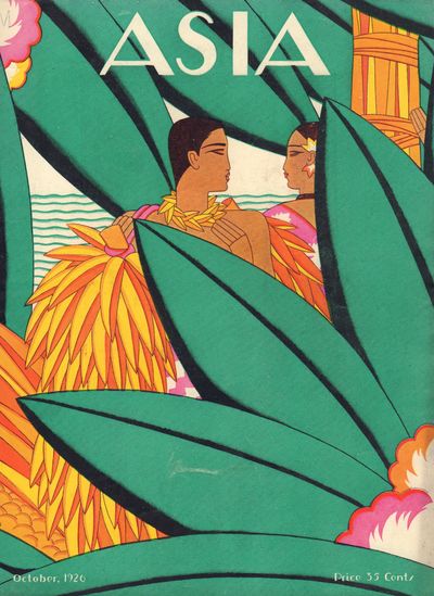 Image for Asia Magazine. October 1926 - Cover Only
