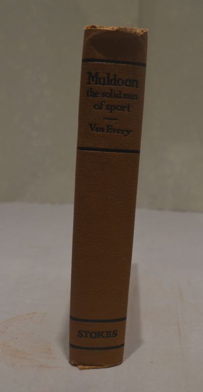 Image for Muldoon: The Solid Man of Sport His Amazing Story as Related for the First Time by Him to His Friend (with a forward by Jack Dempsey