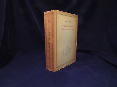 Image for Sprichworter Des Mittelalters (3 Volume Set)